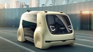 Volkswagen показал первый беспилотный автомобиль