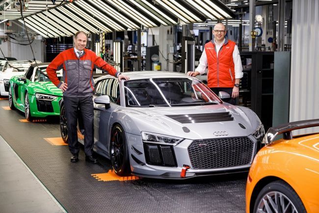 Audi Sport выпустила полтинник R8 LMS GT4