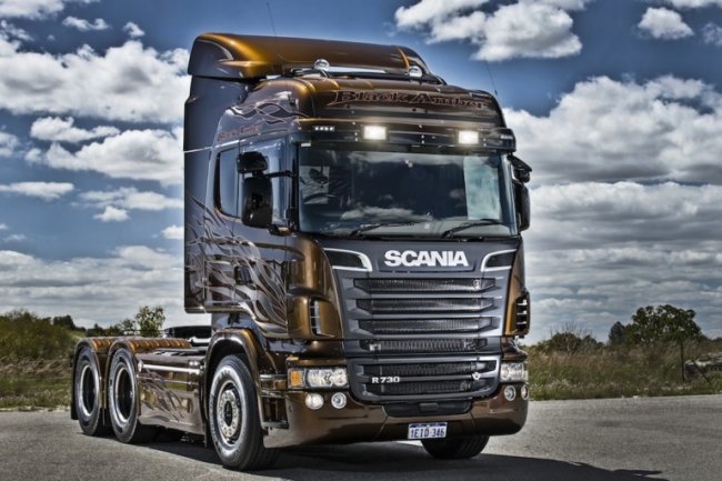 Scania випустить вантажівку з водневим двигуном