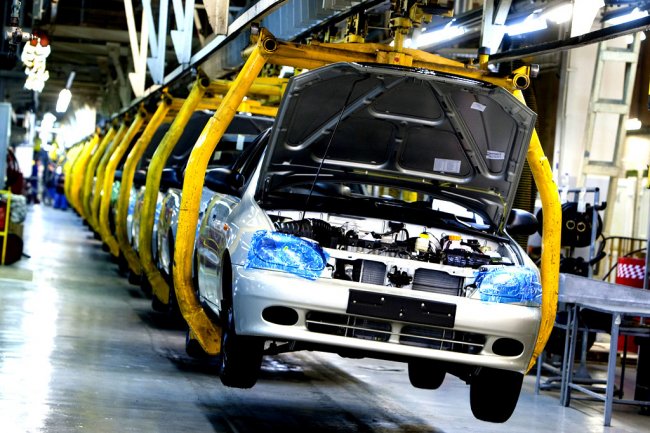 Украина снизила производство автомобилей на 30%