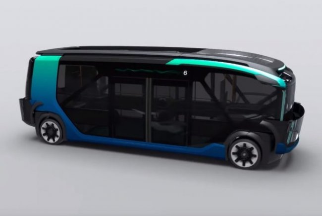 Шведи представили концепт автономного транспорту, який трансформується в автобус або вантажівку 