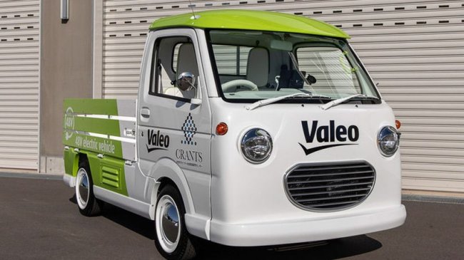 В Японии представили электрический грузовичок Valeo