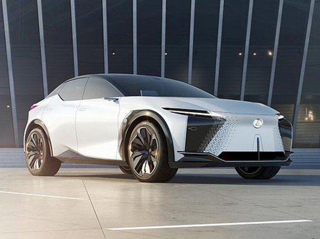 Lexus представлет электрический концепт-кар LF-Z Electrified