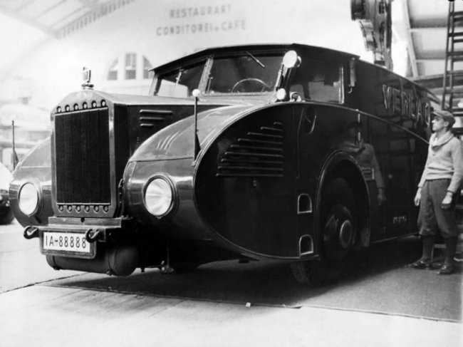 Rumpler RuV29: уникальный скоростной грузовик с передним приводом